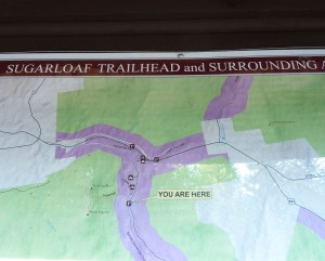 trailhead sign
