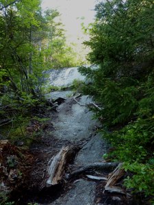 Old Trail went up that, ekkk not safe