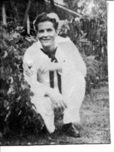 My father in Hawaii during WWII