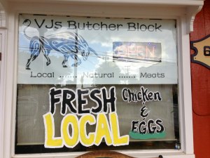 VJs, our favorite place to buy meat/fish.